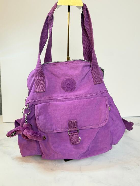 Kipling Handbags - PURPLE Kipling Nicolette Crossbody bag/tote EUC - excellent condition